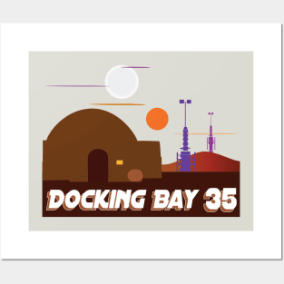 Docking Bay 35 - Shirts Posters and Art